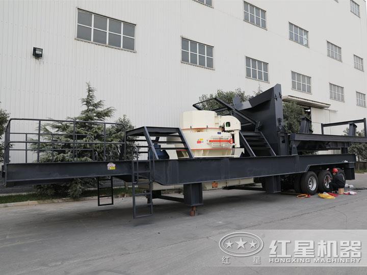 VSI沖擊式小型制砂碎石機，產量高，稀油自潤滑