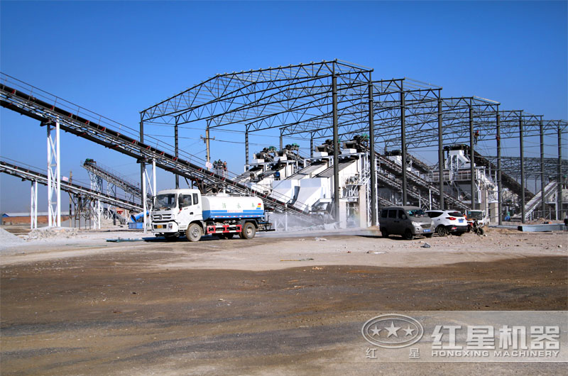 河北客戶日產萬噸石子加工廠 河北客戶日產萬噸石子加工廠